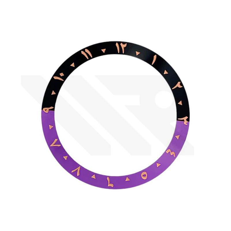 Arabic Aluminium Sloped  Bezel Insert for SKX/SRPD