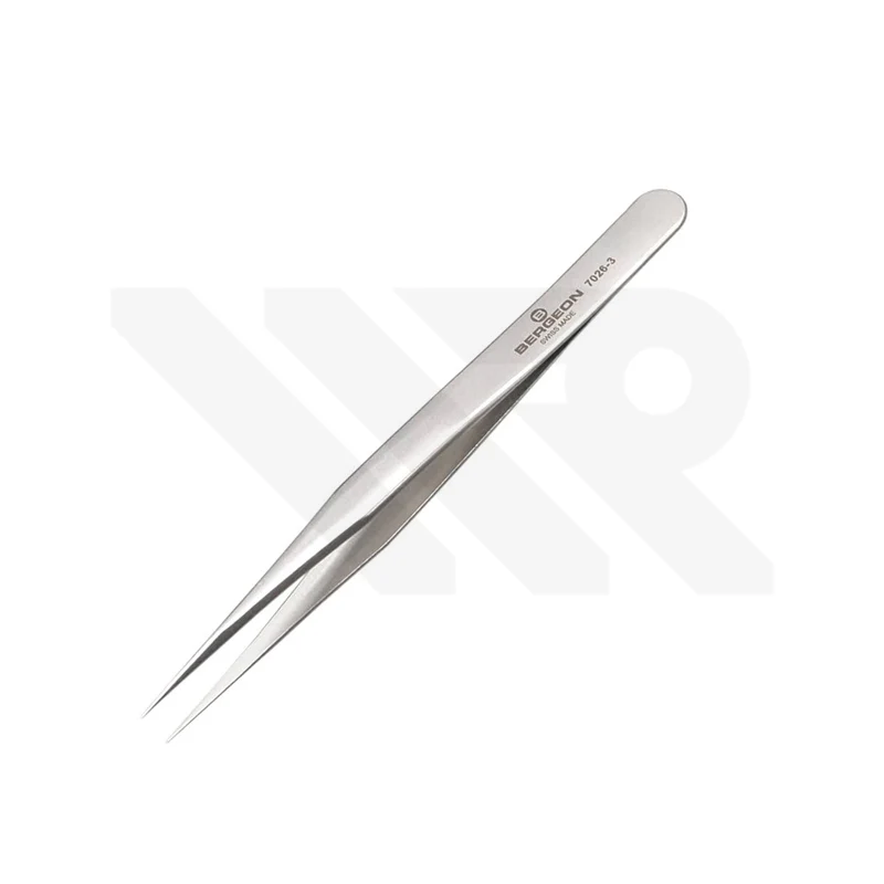 BERGEON 7026-3 Anti-Magnetic Precision Tweezer