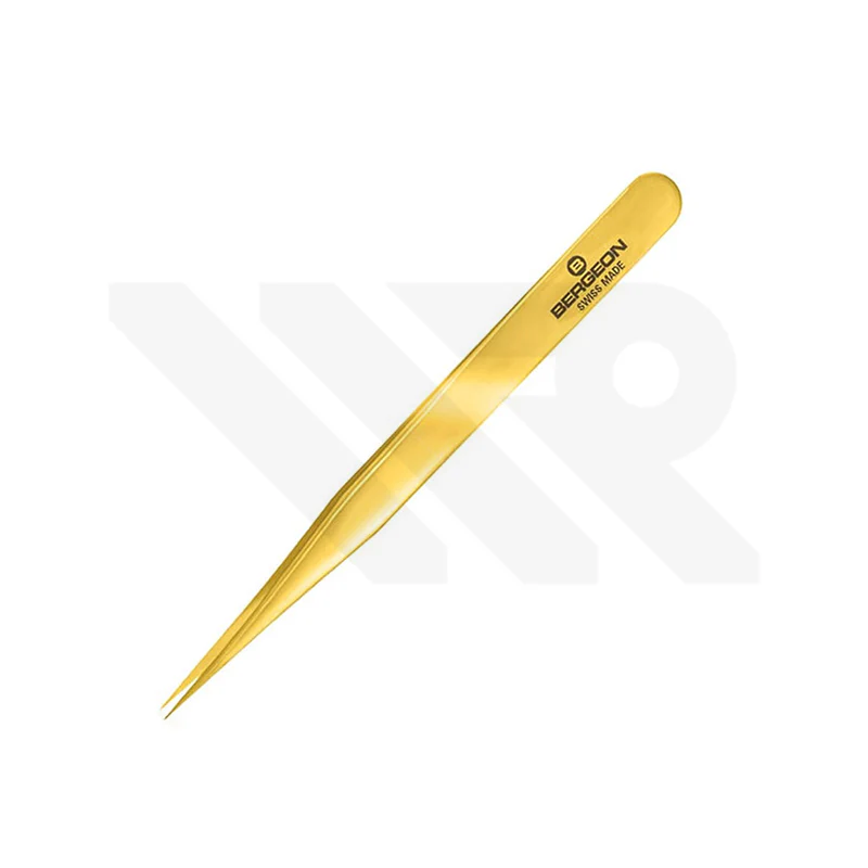 BERGEON 7029-1AM-GF Anti-Magnetic Brass Tweezer