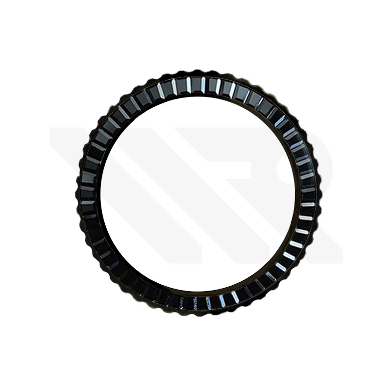 Black Cubic Zirconia Bezel for SKX / SRPD: Black