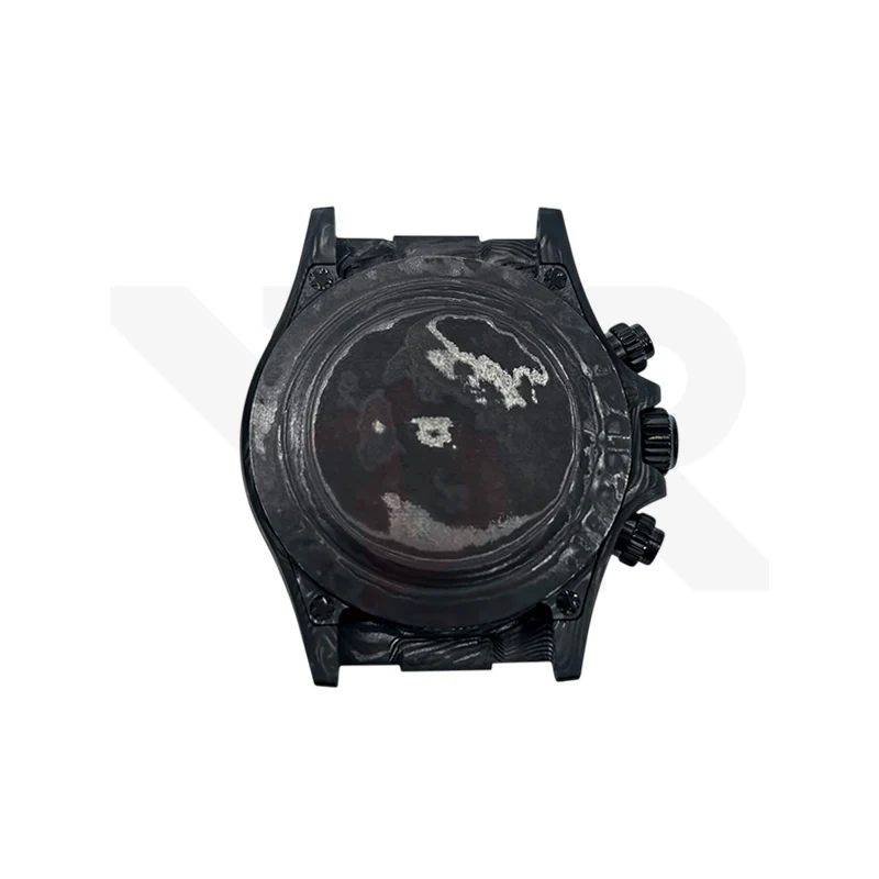 Carbon Fiber Seikona Case Set for Daytona Seiko Mod - Image 3