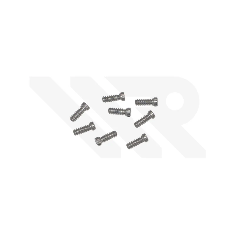 Caseback Screws Compatible with Cartier Ballon Bleu (Silver)
