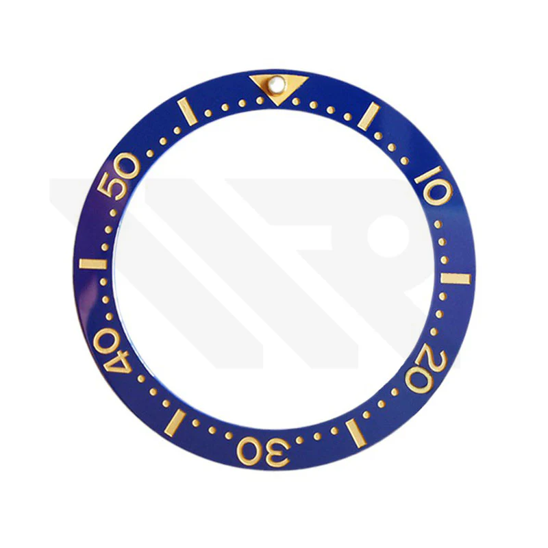 Ceramic Bezel Insert for Seiko Prospex Sumo SBDC001 / SBDC003 / SBDC031 / SBDC033 - Blue/Gold