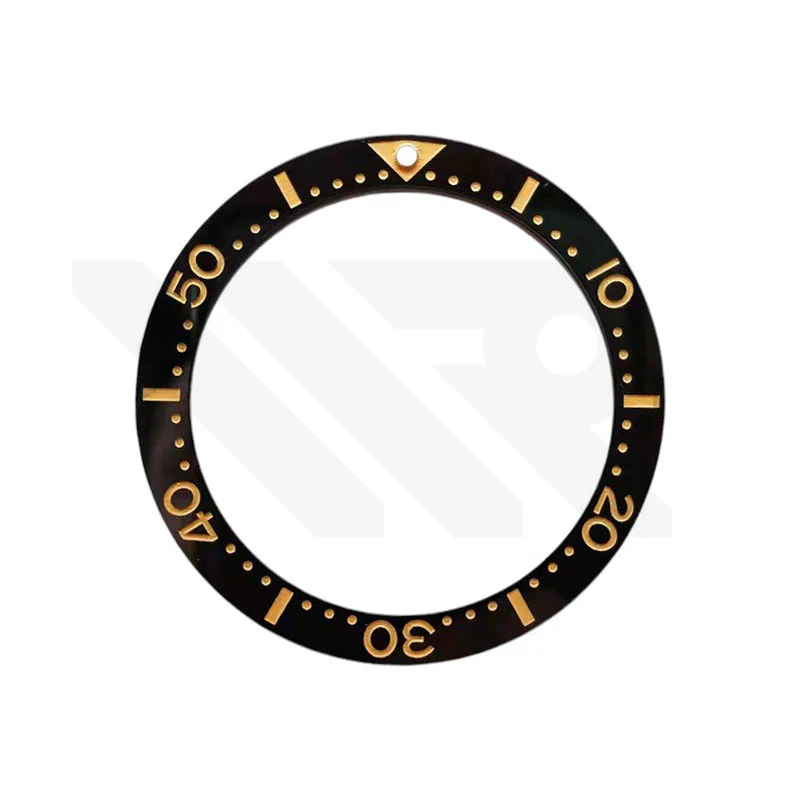 Ceramic Bezel Insert for Seiko Prospex Sumo SBDC001 / SBDC003 / SBDC031 / SBDC033 - Black/Gold