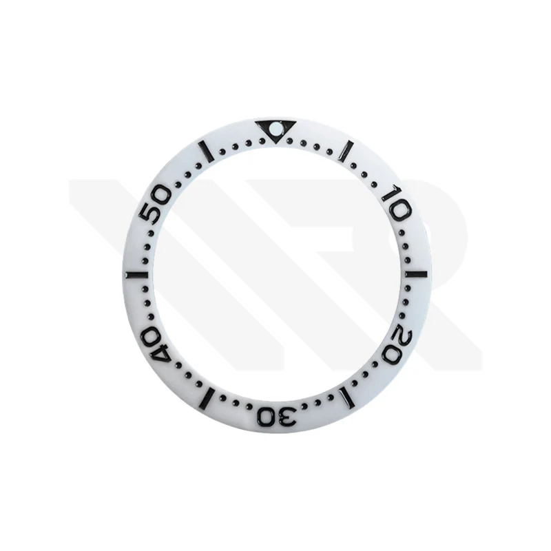 Ceramic Bezel Inserts Compatible with Seiko Prospex Modern 62MAS SPB143 / SPB145 / SPB147 / SPB149 / SPB453 : White