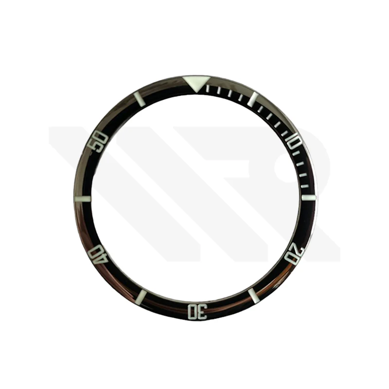 Ceramic Curved Bezel Insert for Seiko Prospex Turtle SRP773 / SRP 777 / SRPA21 Turtle Mod: Black Sub