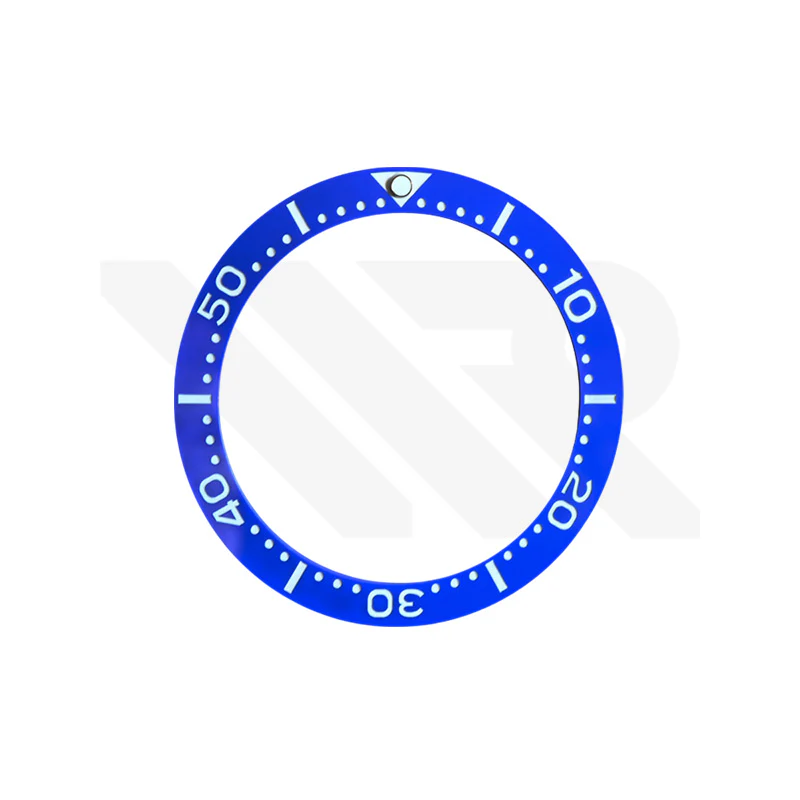 Ceramic Full Luminous Bezel Inserts Compatible with Seiko Prospex Slim Turtle SPB151 / SPB153 / SPB183 / SPB237 / SPB257 : Blue