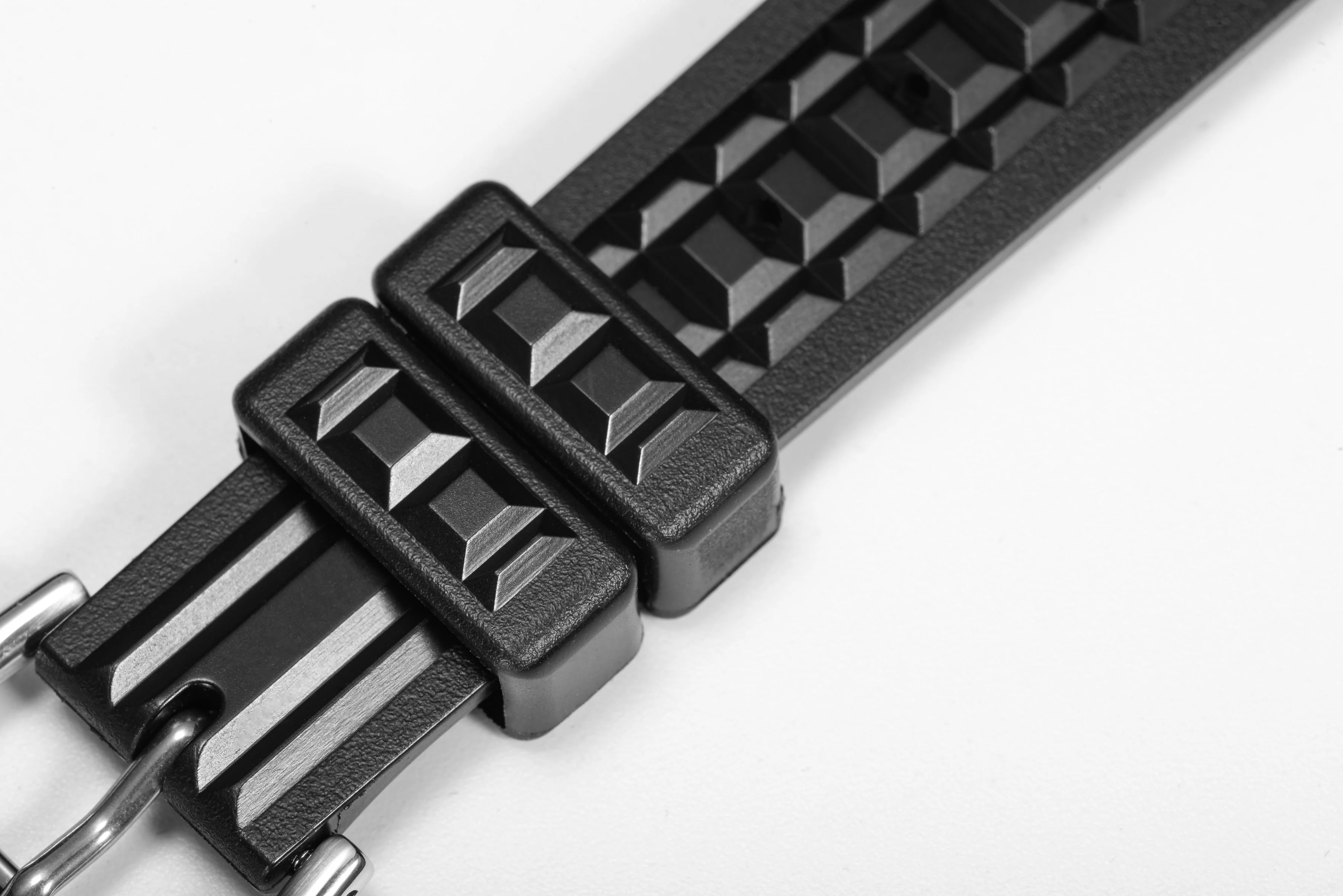 Chocolate Bar Rubber Diver Strap for Seiko Divers - Orange - Image 9