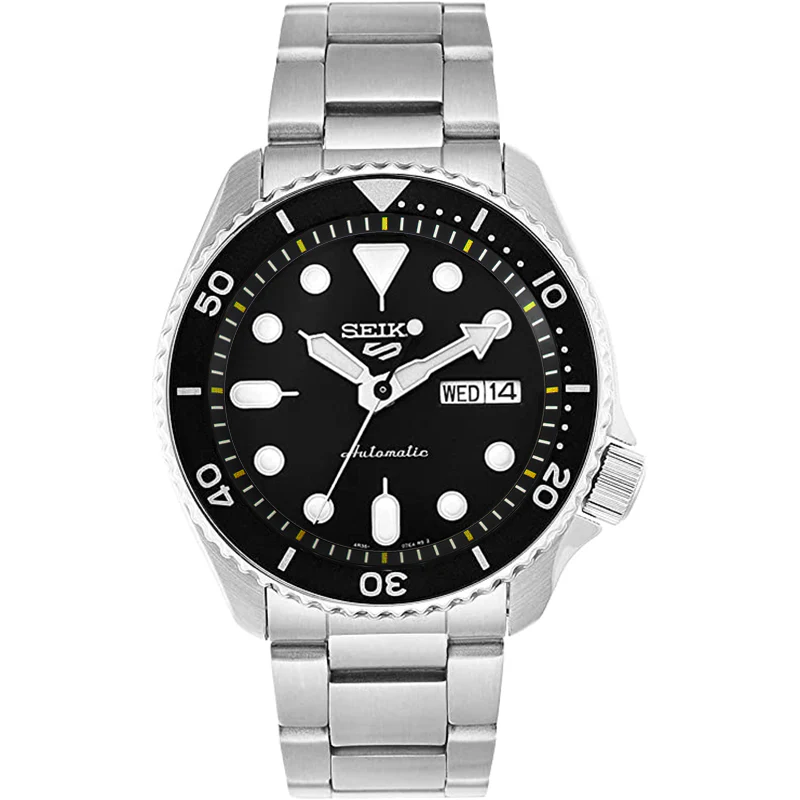 Seiko Mod SKX / SRPD Chapter Ring: Black With Yellow Markers - Image 2