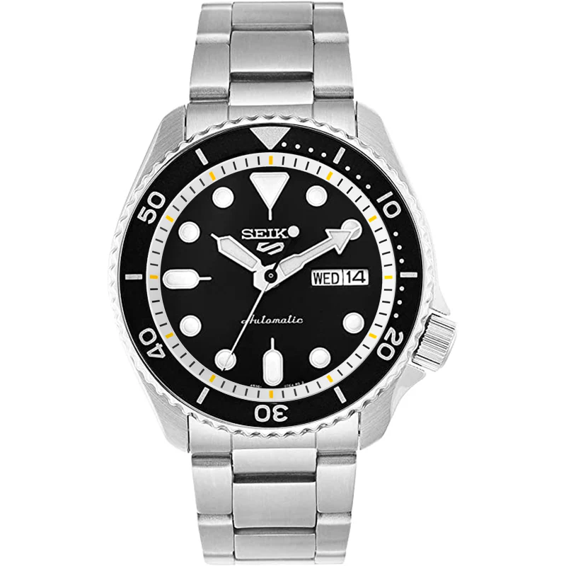 Seiko Mod SKX / SRPD Chapter Ring: White With Yellow Markers - Image 2