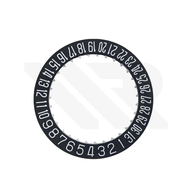 Date Wheel for Miyota 9015 : Black (6h)