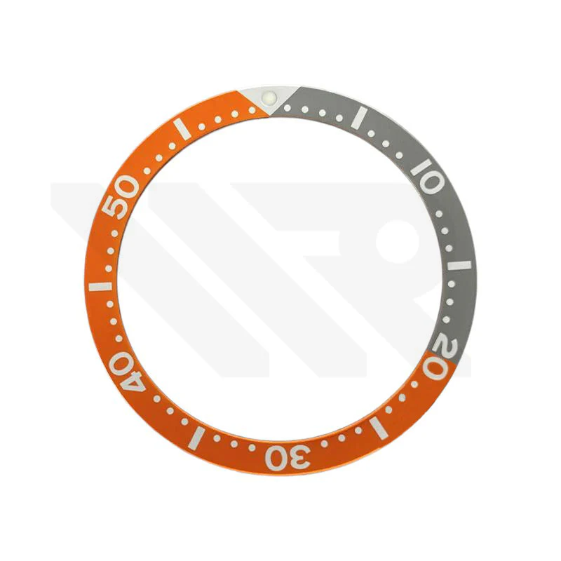 Diver Aluminium Flat Bezel Insert for SRP Turtle Seiko Mod