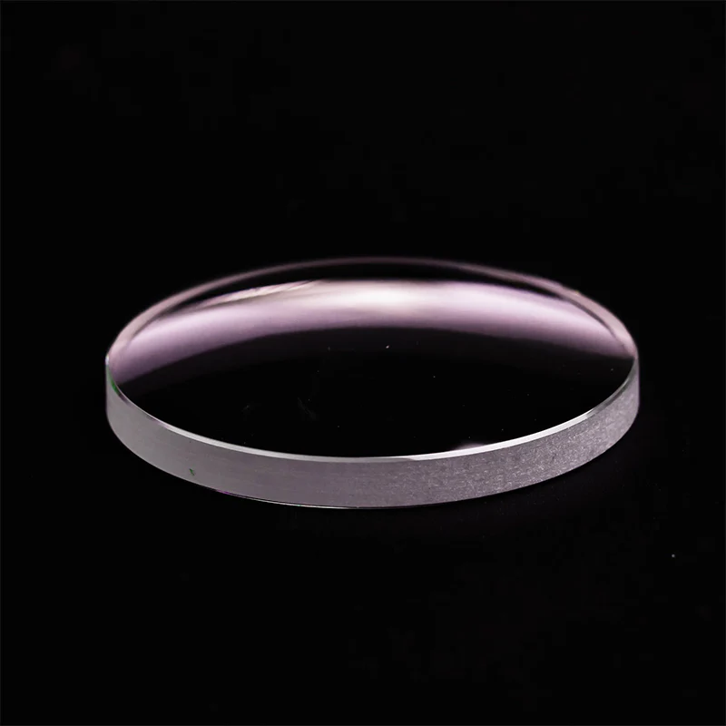Double Domed Mineral Crystal for Seiko Solar 200m Chrono SSC Series (Red AR Coating)