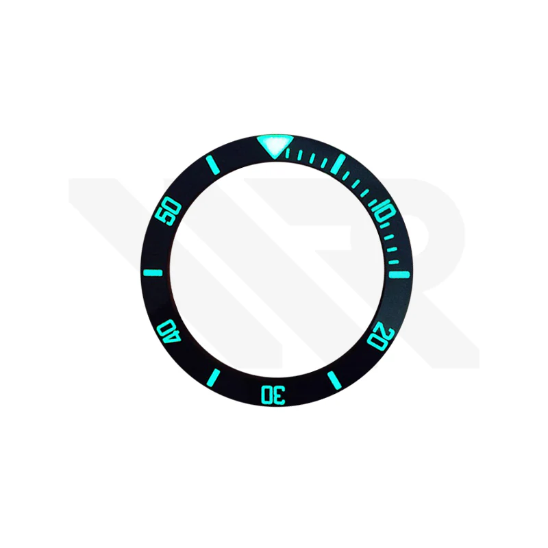 Full Luminous Ceramic Bezel Insert for Seiko 5 Sea Urchin SNZF17 , SNZF15 - Blue - Image 2