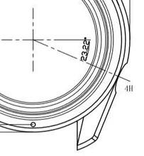 NH35/NH36 Full Luminous Date Disc - Kanji (C3) - Image 4