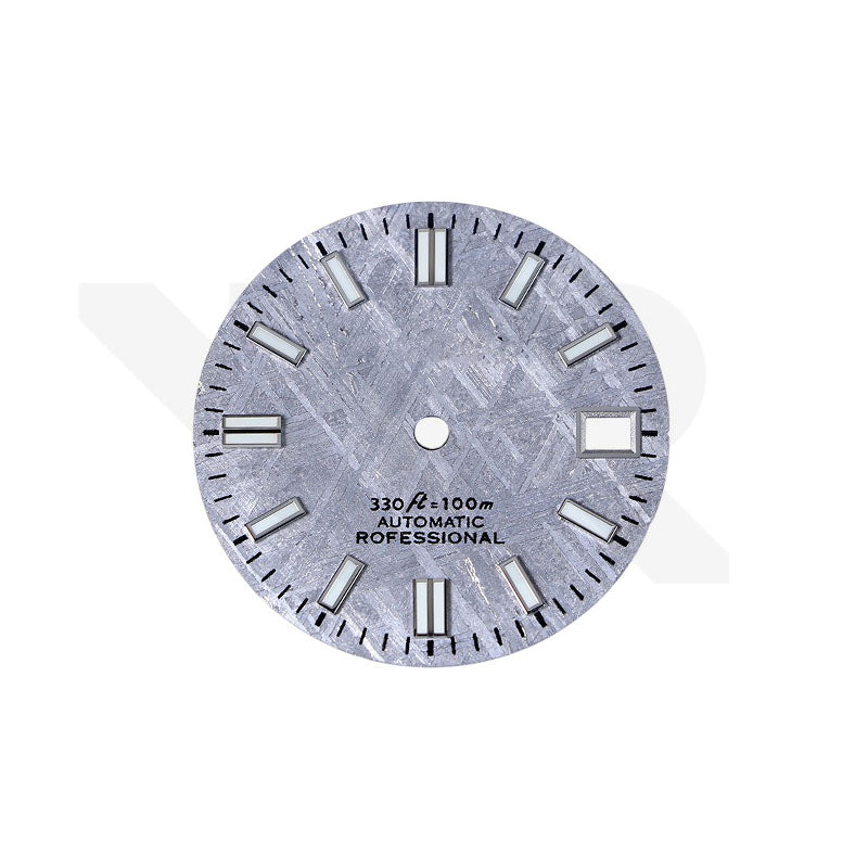 Gray Meteorite Dial for Seiko Mod - DJ Style