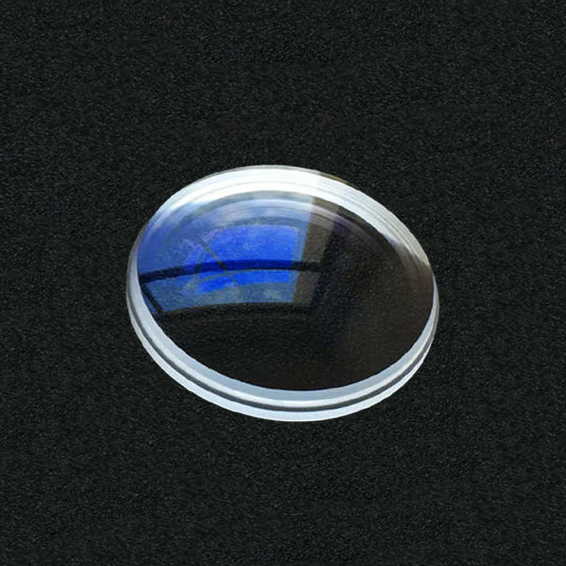 Groove Edge Double Domed Sapphire Crystal for Seiko Vintage Tuna / Modern Tuna (Blue AR Coating)