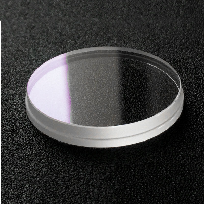 Grooved Flat Mineral Crystal for SKX007 / SKX009 (Red AR Coating)