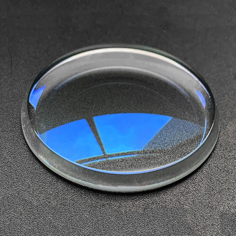 Flat Top Inner Domed Mineral Crystal for Seiko 6306 / 6309 / 7002 / 7548 Series (Blue AR Coating)
