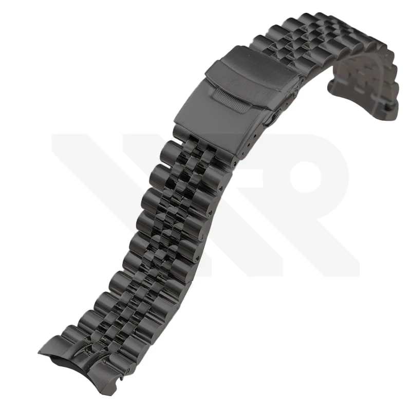 Jubilee Bracelet for Seiko Prospex SPB151 SPB153 SPB237 SPB183 SPB257 SPB263 : Black