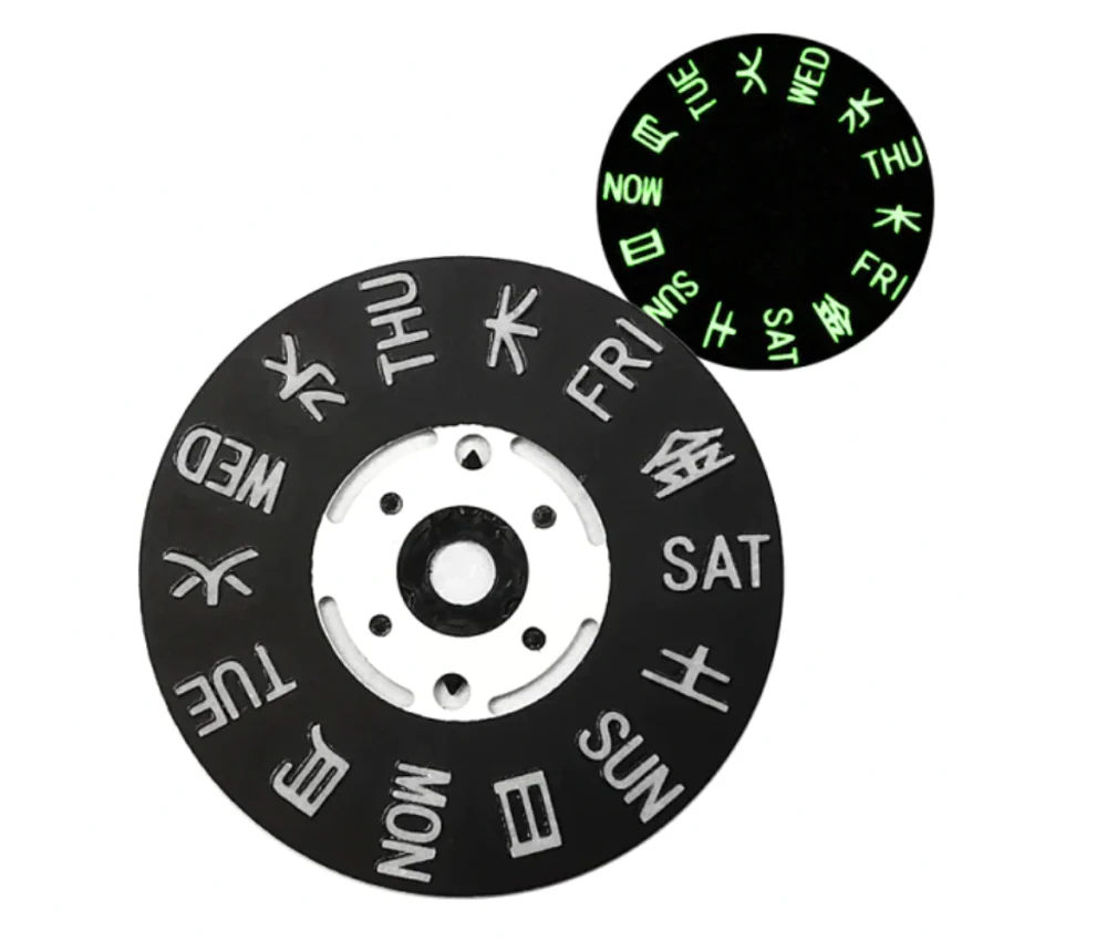 NH35/NH36 Luminous Date Disc - Kanji (C3) - Image 3