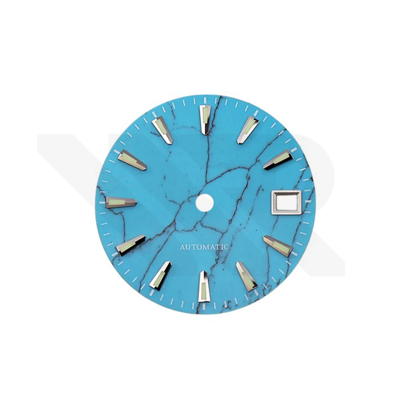 Malachite Turquoise Dial for Seiko Mod