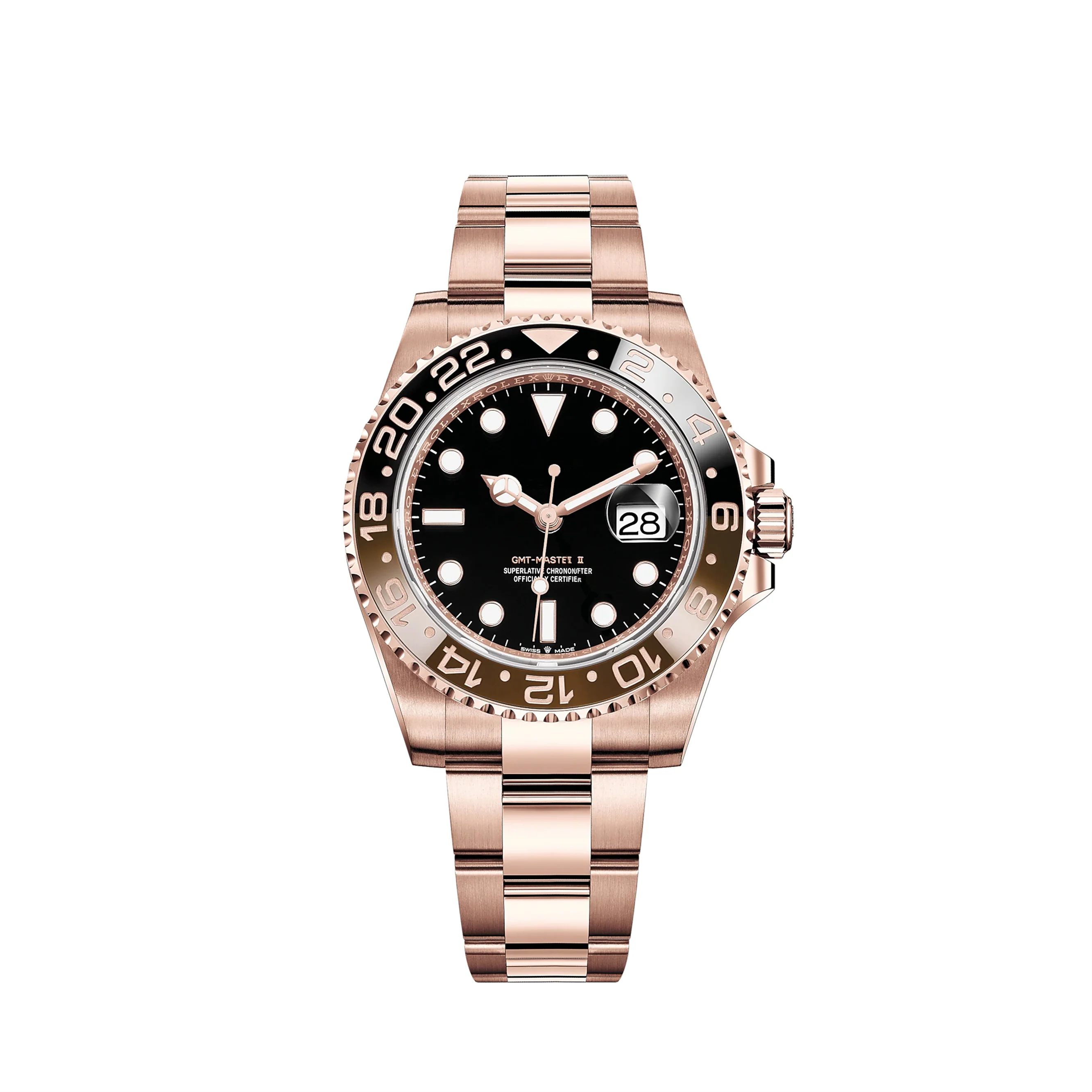 Mercedes Watch Hands for Seiko Mod: Rose Gold - Image 5