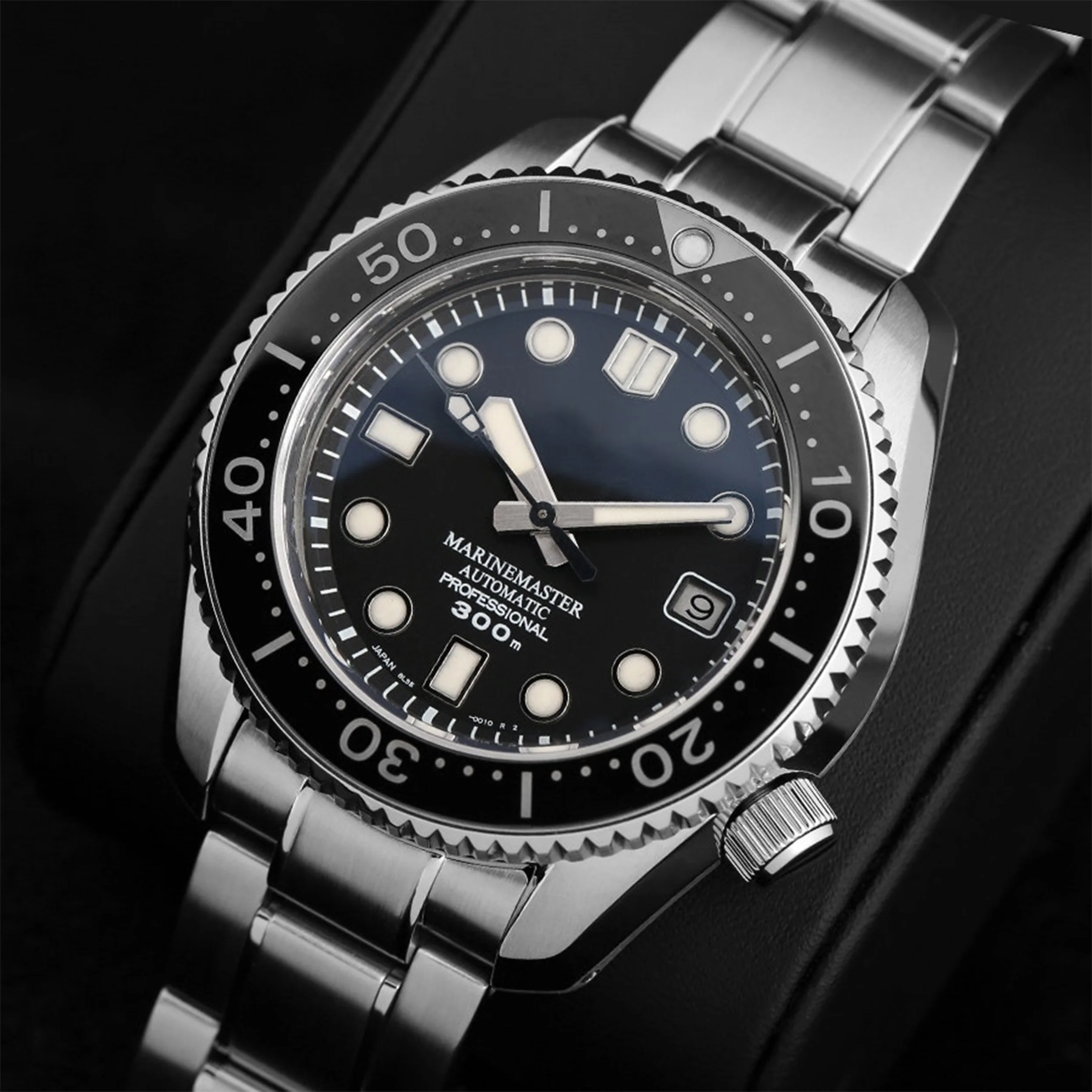 MM300 Watch Hands for Seiko Mod: Silver - Image 5