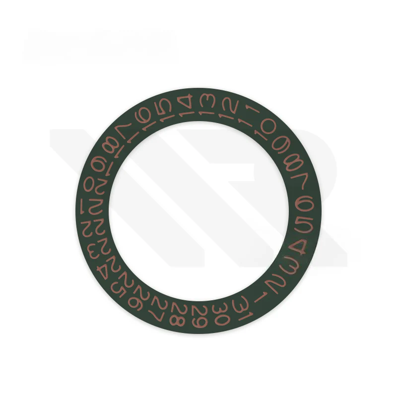 NH35 Date Disc Patch - Mahogany