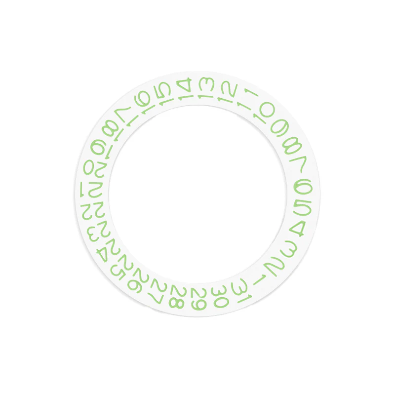 NH35 Date Disc Patch - Lime