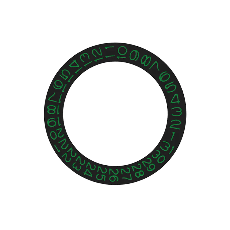 NH35 Date Disc Patch - Olive Green
