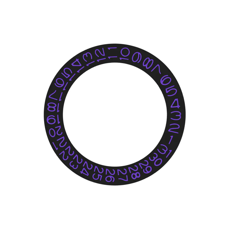 NH35 Date Disc Patch - Violet
