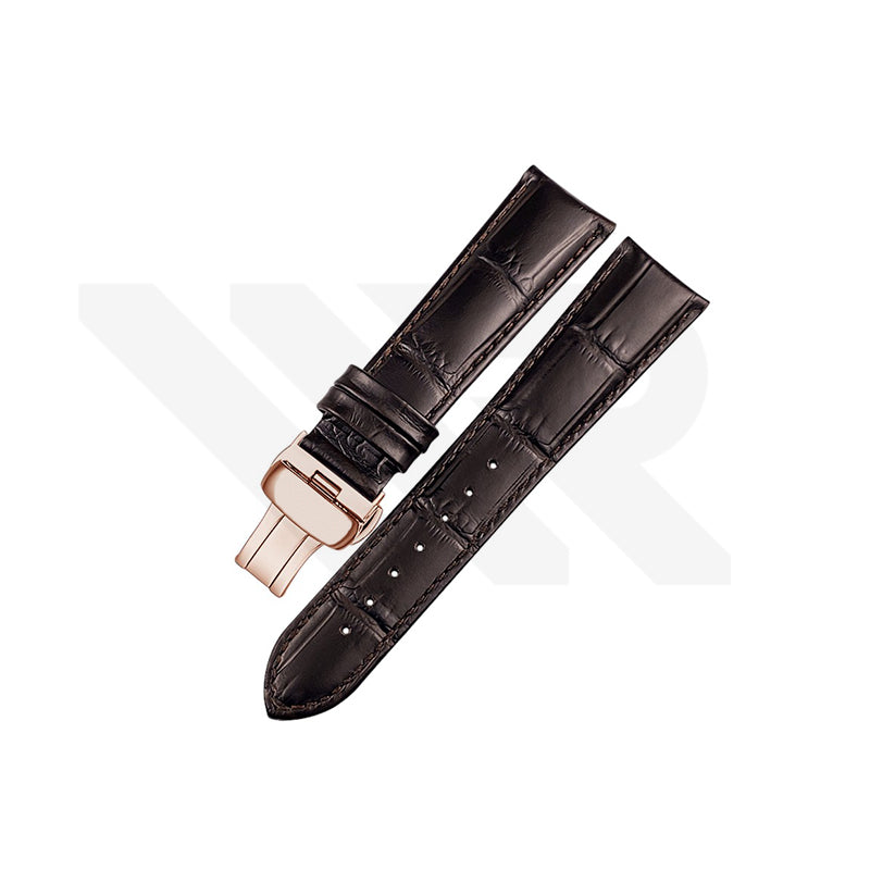 Replacement Leather Strap Compatible with Tissot Chemin des Tourelles Powermatic 80 T099407A / T099408A - Image 12