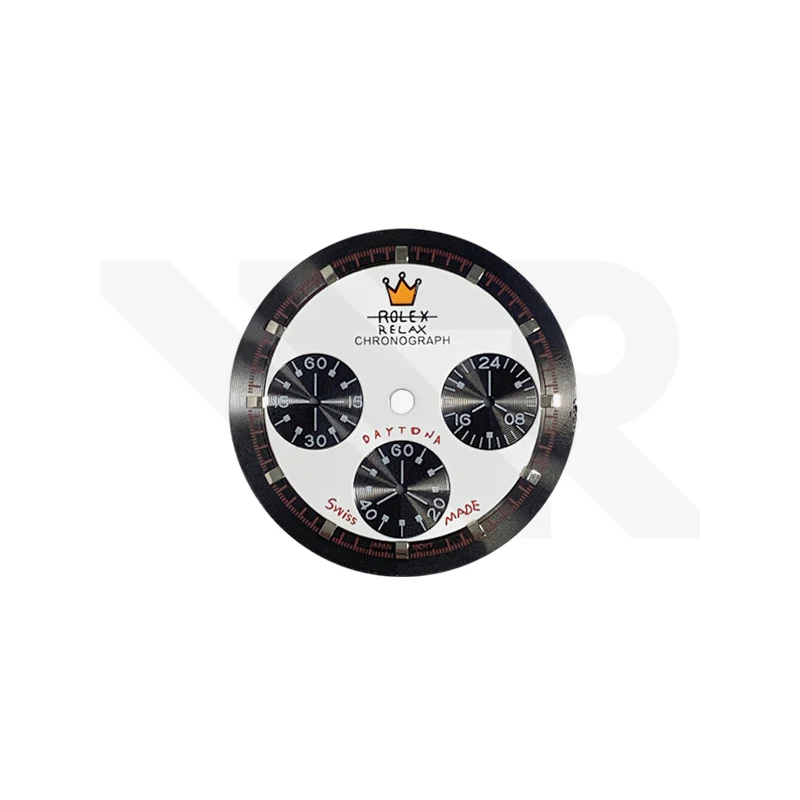 Relax Dial for Seiko VK63 Seikona Mod - White