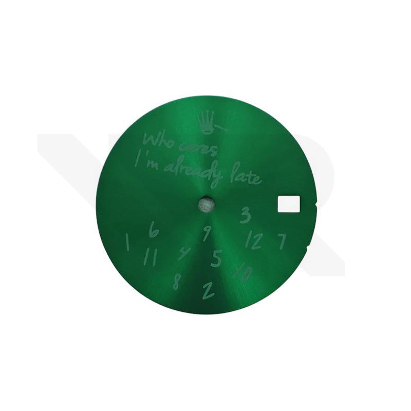 Relax Sunburst Dial V2 for Seiko Mod: Icy Green / Green