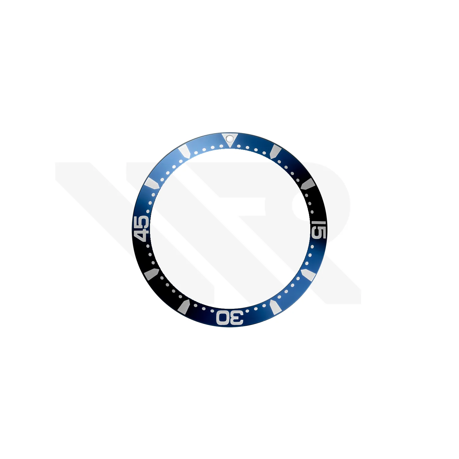 Replacement Aluminium Bezel Insert Compatible with Longines HydroConquest 41mm L3.642 Series : Blue
