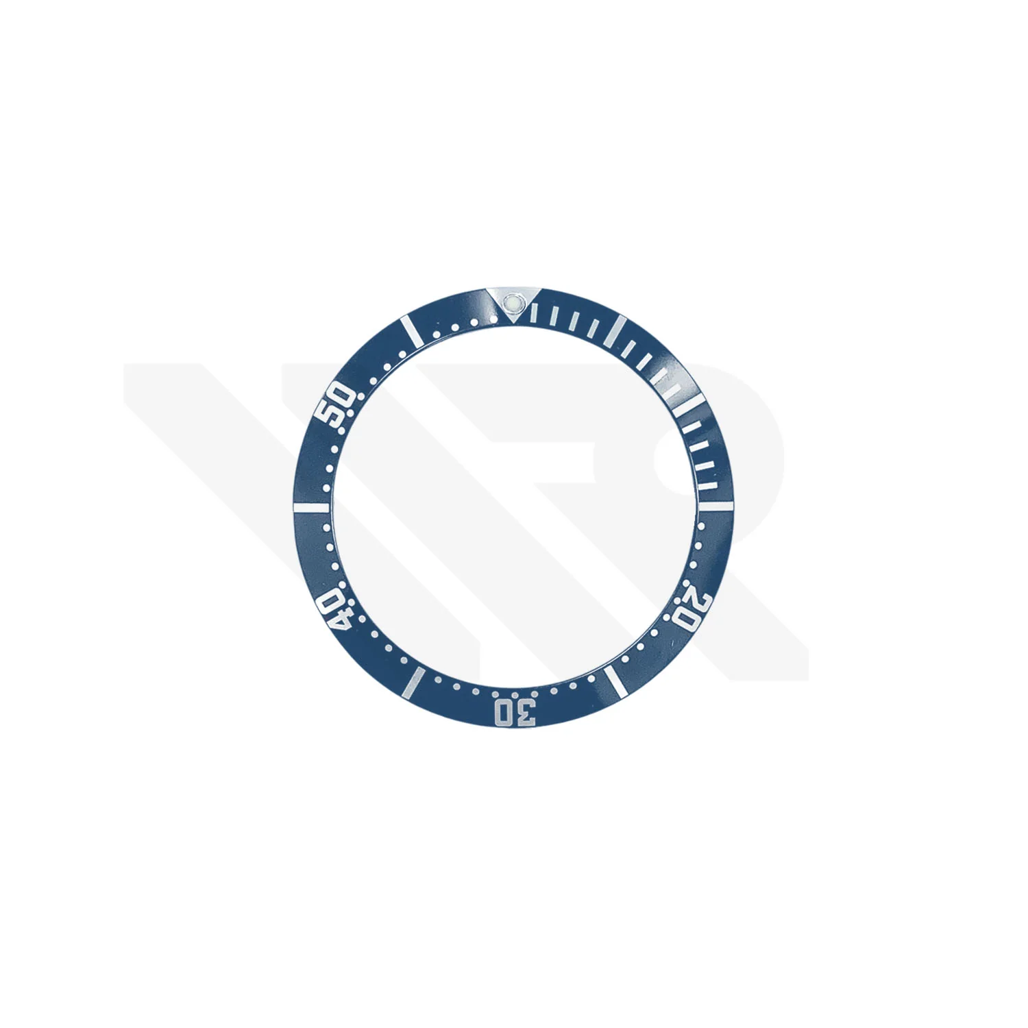 Replacement Aluminium Bezel Insert Compatible with Omega Seamaster 300 Co-Axial 36mm 212.30.36 : Blue