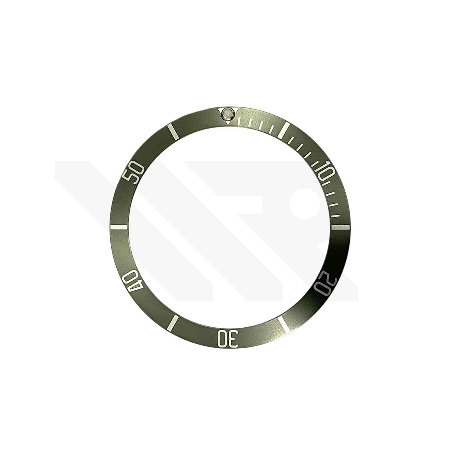 Replacement Aluminium Bezel Insert Compatible with Tudor Black Bay Heritage 41mm : Green