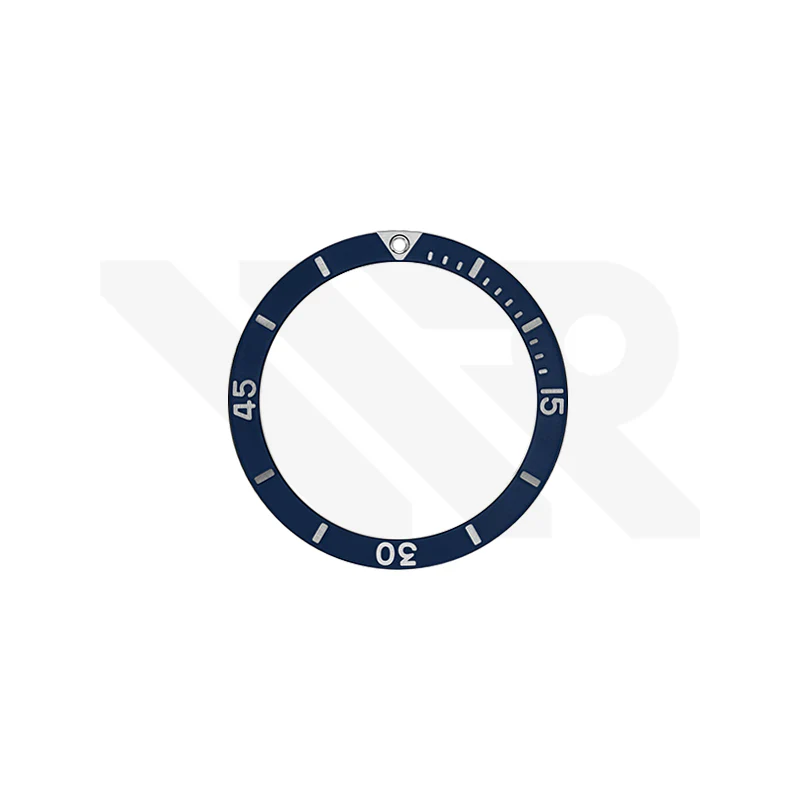 Replacement Aluminium Bezel Ring Compatible with Breitling Superocean 42mm A17366 : Blue