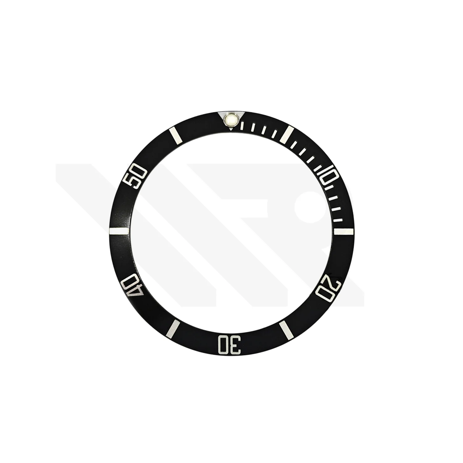 Replacement Aluminum Bezel Insert Compatible with Rolex Sea Dweller 16600