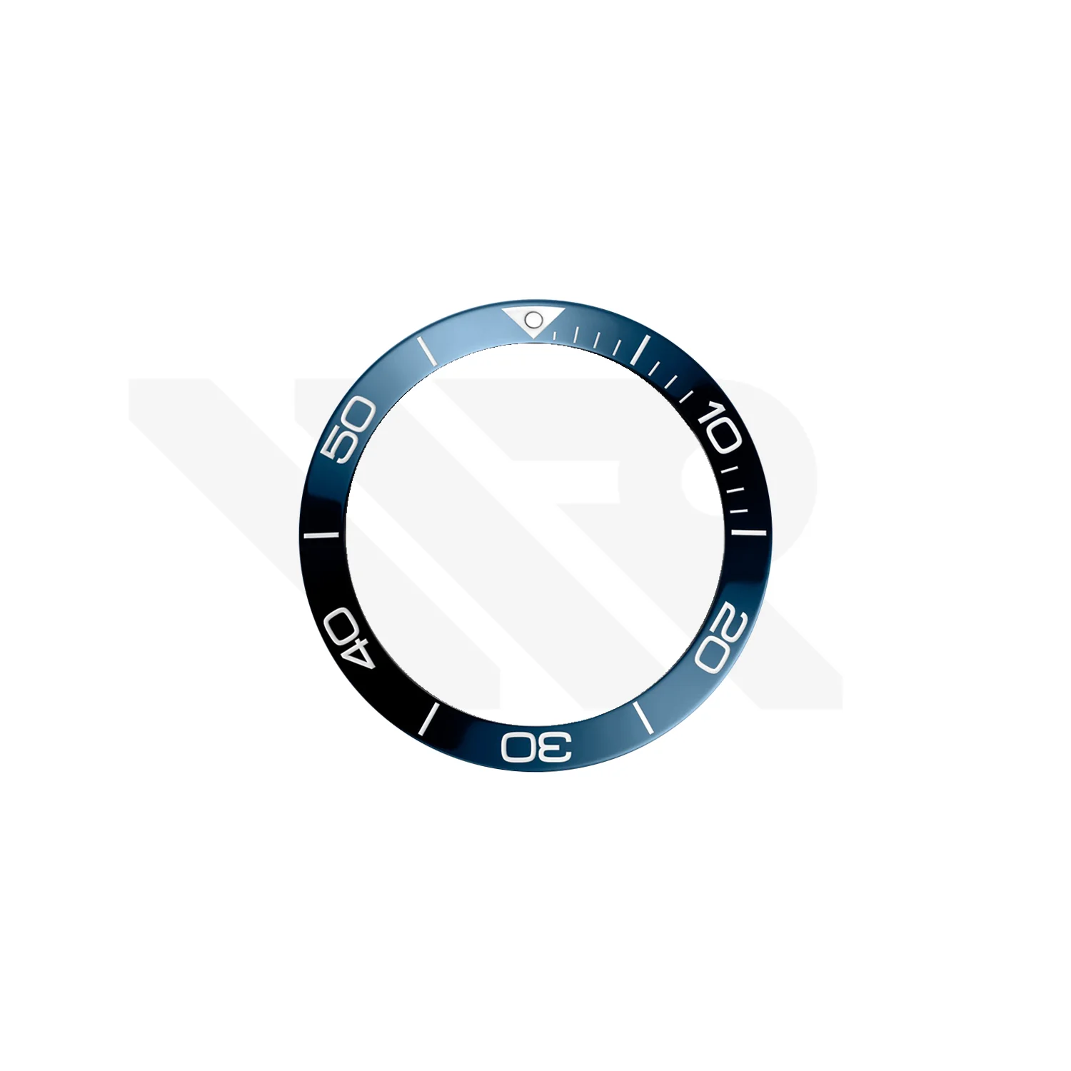 Replacement Ceramic Bezel Insert Compatible with Longines HydroConquest 41mm L3.781 Series : Blue