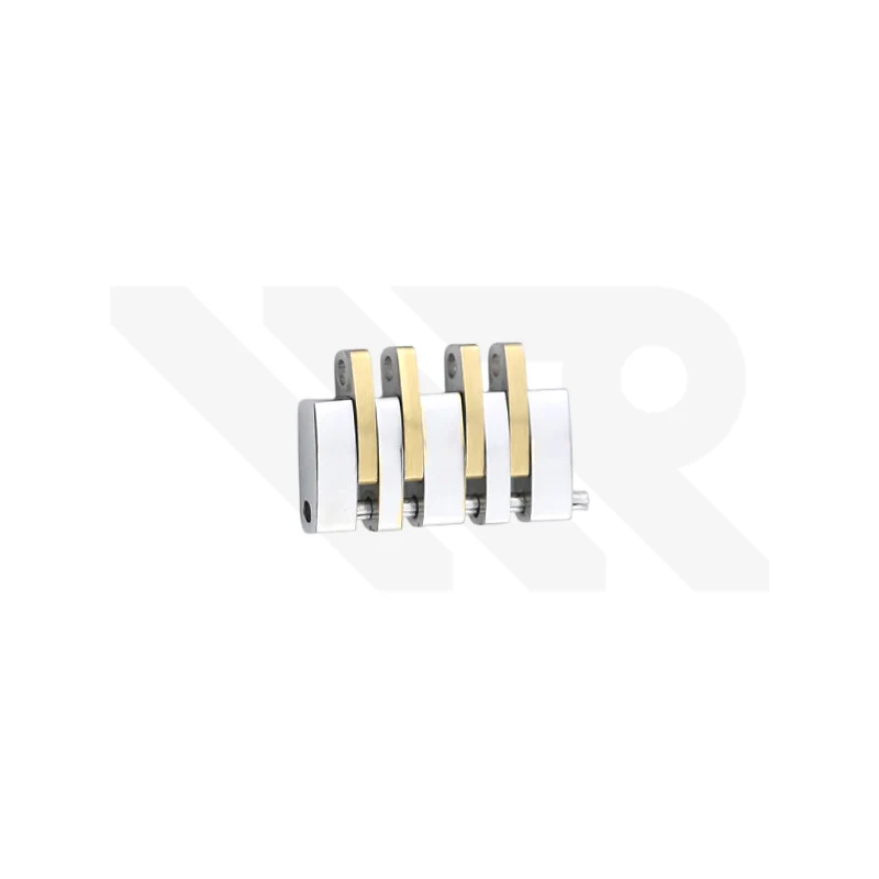 Replacement Bracelet Link Compatible with Tissot Carson T085410A , T085407A (Two-Tone Gold)