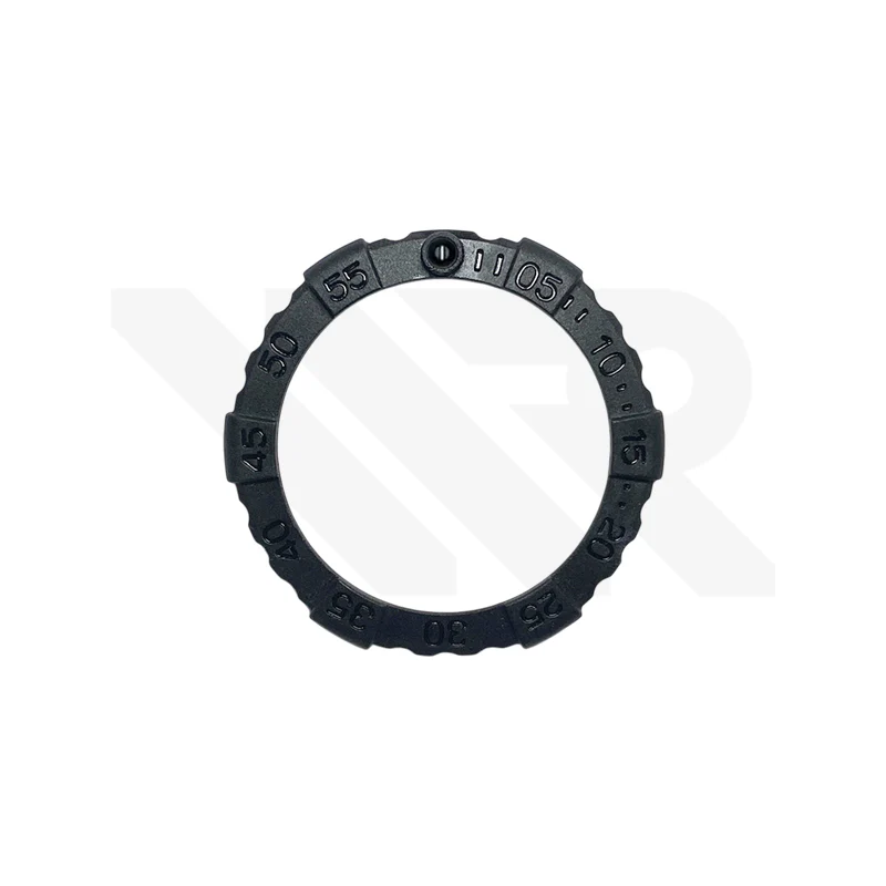 Replacement Carbon Compound Bezel Compatible with Luminox Navy Seal 3500 Series : All Black