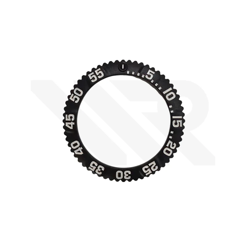 Replacement Carbon Compound Bezel Compatible with Luminox Navy Seal Colormark 3050/3950 Series