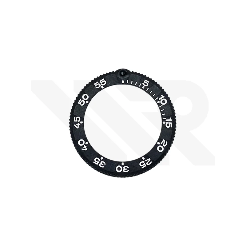 Replacement Carbon Compound Bezel Compatible with Luminox Original Navy Seal 3000/3900 V3