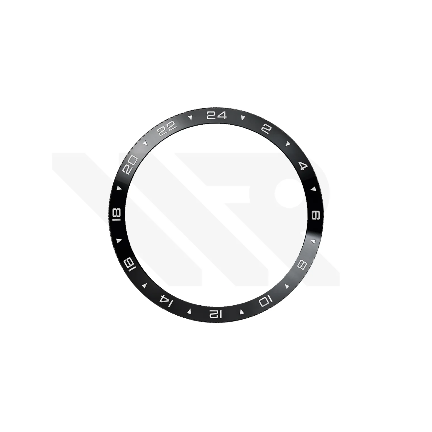 Replacement Ceramic Bezel Ring Compatible with Montblanc Timewalker Chronograph UTC U0116102