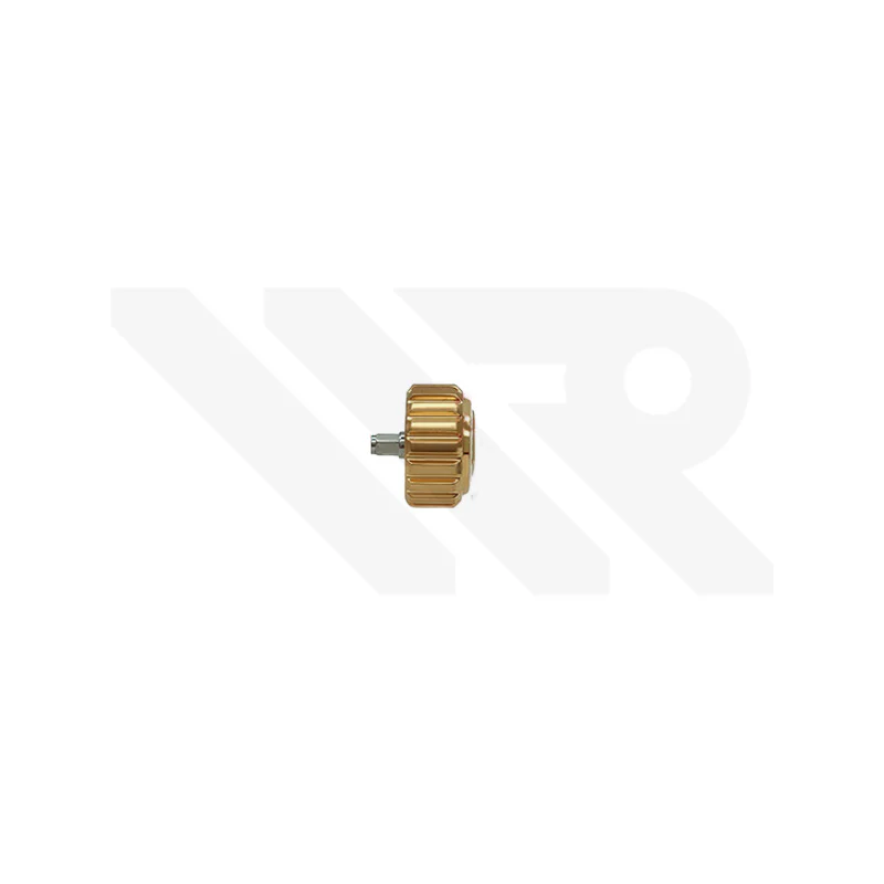 Replacement Crown Compatible with Tissot Seastar 1000 Chronograph T120417A (Gold)
