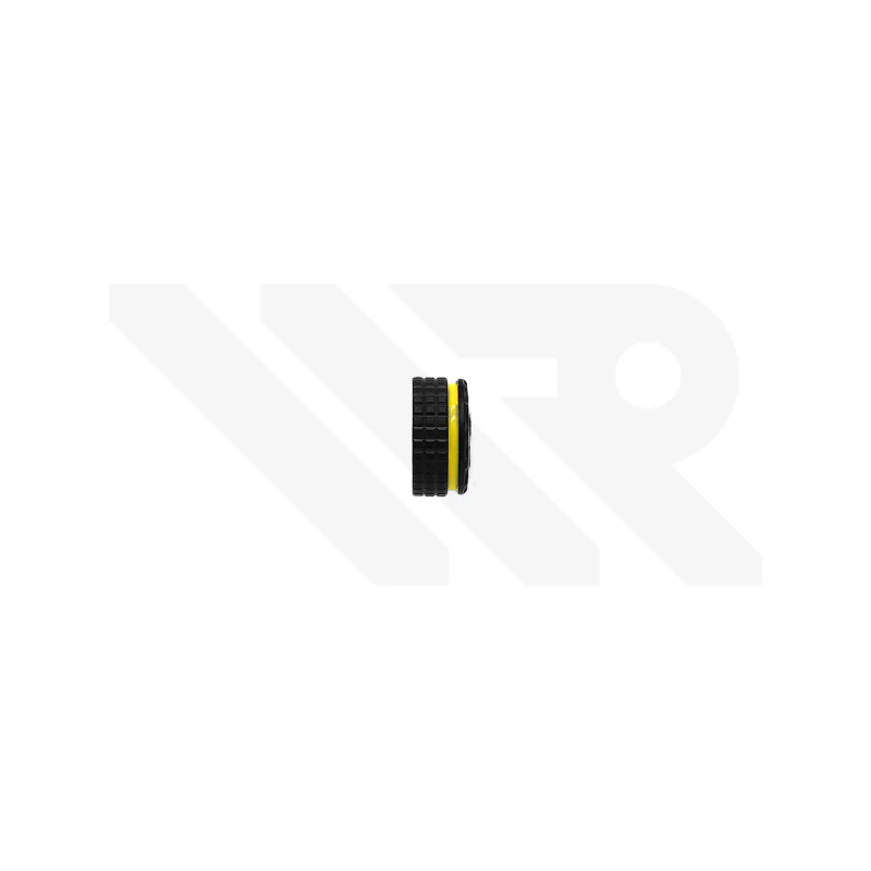 Replacement Crown Compatible with Tissot T-Race Chronograph Cycling Giro d'Italia T135417A (Black/Yellow)