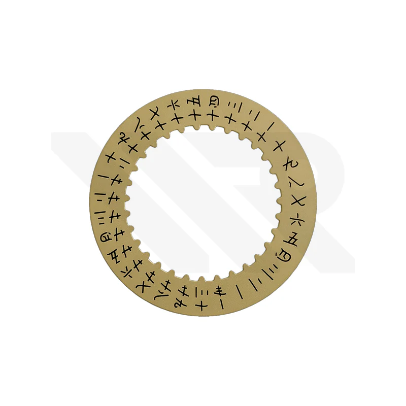 Replacement Date Disc Compatible with Cal. 3285 : Yellow Mandarin