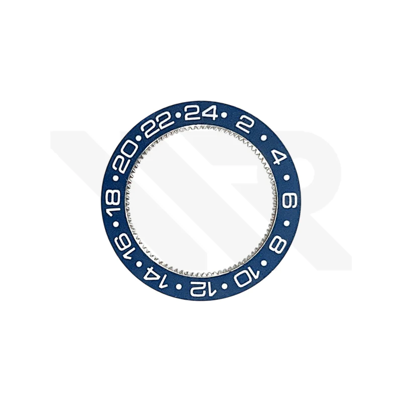 Replacement GMT Hour Disc Compatible with Rolex Skydweller Cal.9001 , Cal.9002 : Bright Blue